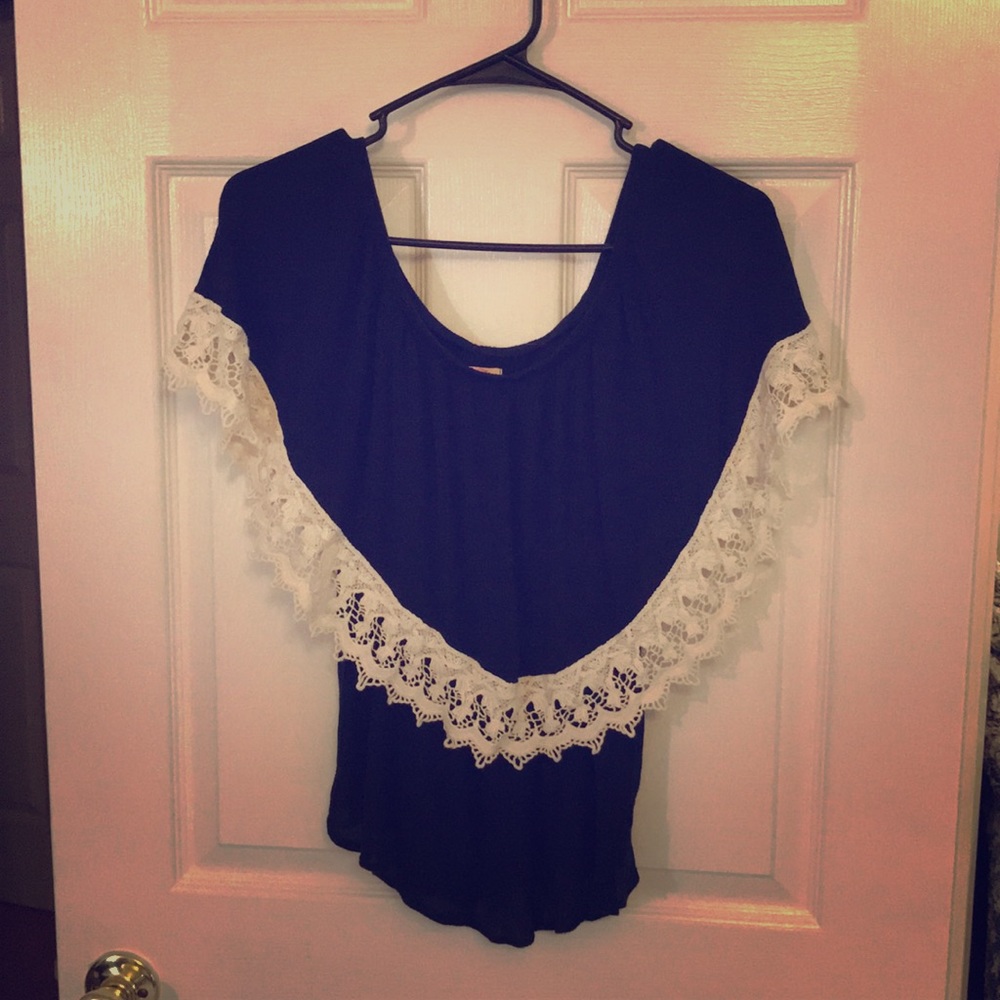 Off the shoulder blouse